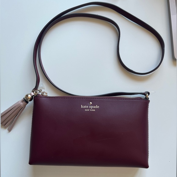 Kate Spade New York  IVY STREET AMY CROSSBODY (Cherrywood) - Picture 3 of 7